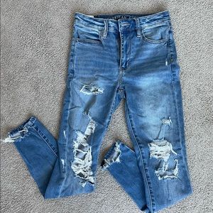 AE next level ripped high-wasted jegging